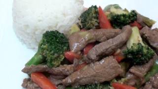 Spicy Beef Strips with Crisp Veg