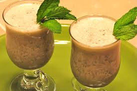 Double Choc Mint Shake!